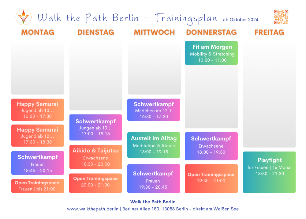 Trainingsplan