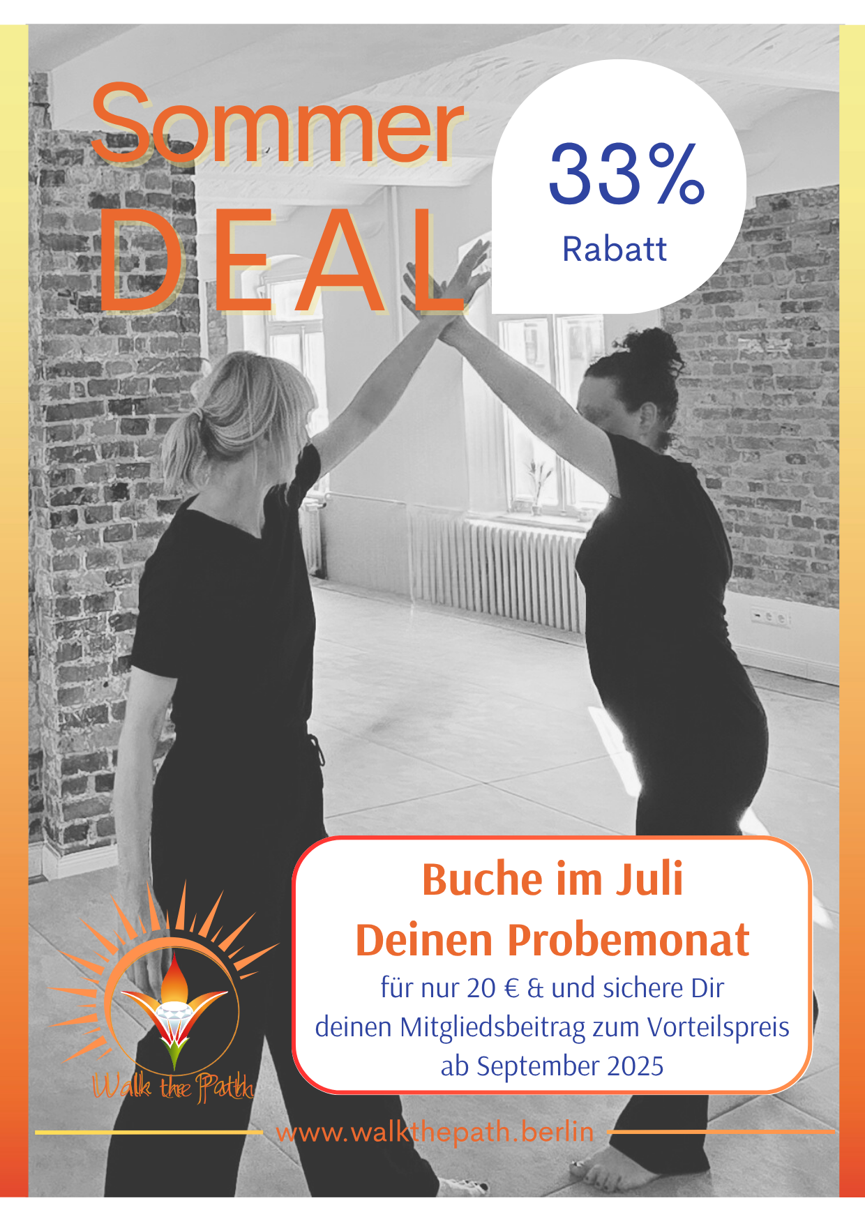 Walk The Path Berlin Sommer Deal 2025 Aikido Selbstverteidigung 