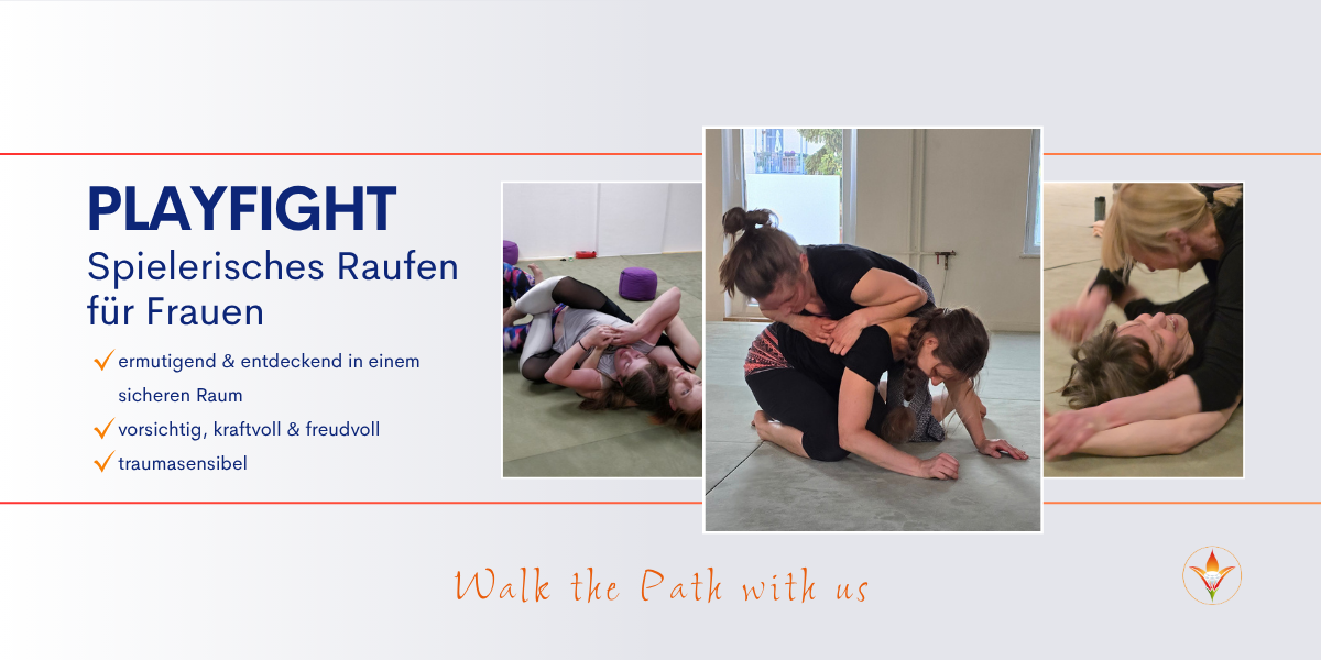 Walk the Path Berlin Playfight spielerisches Raugen Frauen
