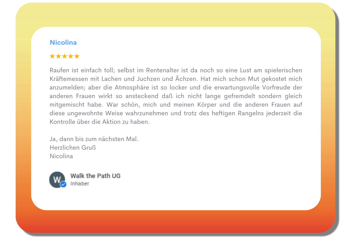 WtP Feedback Nicolina